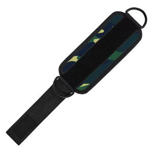 Sangles de cheville personnalisées avec logo pour machines à câbles, rembourrées, réglables, avec anneau en D, accessoires de fitness pour salle de sport, vente en gros OEM - Product Image 3