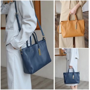 <b>Womens</b> Genuine Leather Tote <b>Bag</b> Zipper Closure Custom Branding Adjustable Shoulder Strap Soft Handles <b>Gym</b> Use Everyday Handbag - Product Image 4