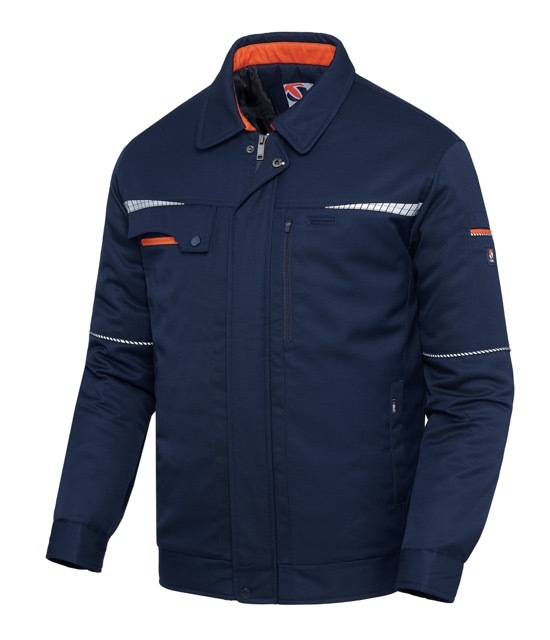 High-Visibility Thermal TR Fabric Insulated Work Jacket with Micro Padding | T-BUC TB-511 OEM/ODM Korean Brand