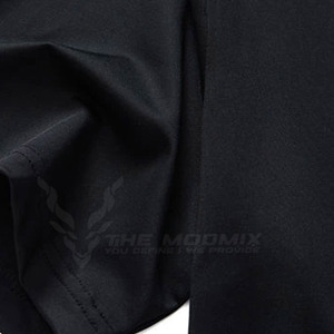 Camiseta de Punto Sólido con Diseño de Botones en la Parte Delantera, Prenda Ligera para Uso Diario con Construcción Transpirable para Clima Cálido - Product Image 6