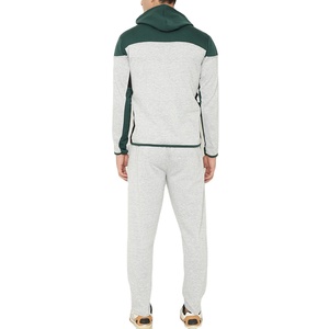 Men's High Quality 100% Cotton Custom Reflective Logo Solid Casual Winter ODM Windbreaker Tracksuit <b>Plus</b> <b>Size</b> Jogging Quick Dry - Product Image 4