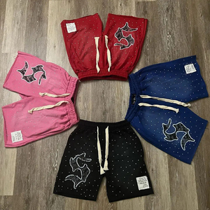 กางเกงขาสั้นวินเทจสไตล์ใหม่ ซักแบบหนา ฟอกสีซีด ดีไซน์ใหม่ สตรีทแวร์ ผ้าฝ้าย 100% สกรีนโลโก้ตามสั่ง ผ้าหนา สำหรับผู้ชาย - Product Image 3