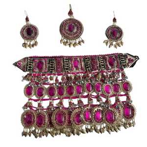 Afghan Kuchi Handmade Jewellery <b>Set</b> in Different Grades and Prices New Design Afghani Jewellery <b>Sets</b> for Wedding - Product Image 1