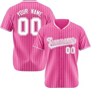 Custom Men Baseball Jersey Button Full Sleeve Shirt Contrast <b>Piping</b> Trim Team Uniform 100% Polyester Anti-Bacterial Breathable - Product Image 6