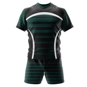Nuevo diseño de uniforme de rugby transpirable para hombre, conjunto personalizado sublimado, uniformes de rugby de color sólido para equipos. - Product Image 1