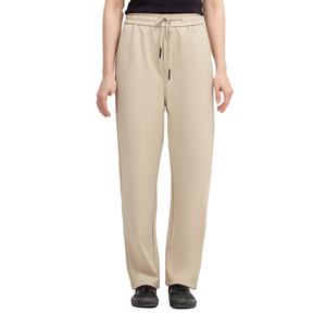 Alta calidad logotipo personalizado ropa deportiva entrenamiento Fitness 100% algodón polar de talla grande pantalones de chándal Jogger para mujer - Product Image 1