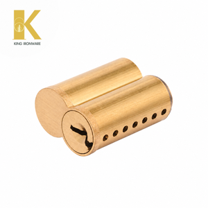 Cilindros de Cerradura con Múltiples Opciones de Ranura para Llaves, Latón Satinado, Ranura para Llave Tipo B de 7 Pines, SFIC, para Seguridad en Edificios Comerciales - Product Image 5
