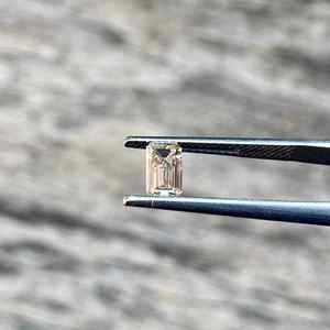 Diamant de laboratoire taille émeraude VVS fantaisie champagne, pierre libre, tendance, best-seller, pour la fabrication de bijoux, vente en gros directe usine - Product Image 6