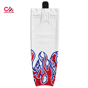 Custom Sublimated Men's Adult Ice Hockey <b>Socks</b> Premium Quality Wear with Custom Team Name and Custom Made Brand for Hockey - Product Image 4