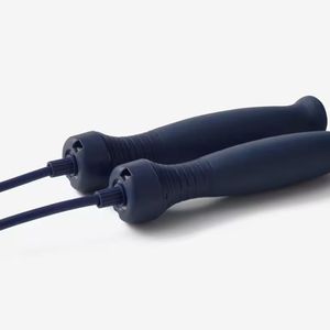 Adjustable Bearing Skip <b>Rope</b> 2.5M Dark Blue Handle Gym <b>Exercise</b> Portable Customized Unisex Fitness Equipment - Product Image 4