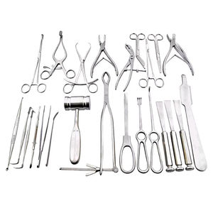 Juego Básico de Cirugía Ortopédica de 25 Piezas, Instrumentos Quirúrgicos de Acero Inoxidable de Alta Calidad, Caja Manual con Empuñadura, Cirugía General - Product Image 4
