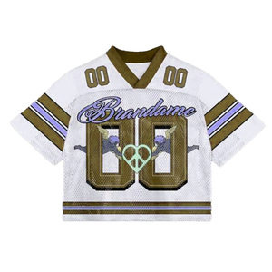 New Premium Materials American Football Jersey Printing American Football Wear Breathable Patterns Men American Football Jersey - Product Image 5