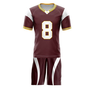 Uniformes de Fútbol Americano Sublimados Personalizados para Equipos Juveniles y Adultos, Uniforme de Fútbol Americano OEM - Product Image 1