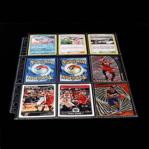 Pages d'album de stockage de cartes transparentes pour Pokemon, MTG, Sports - Product Image 2