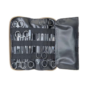 Kit de chirurgie mineure à usage unique en acier inoxydable du Pakistan, instruments chirurgicaux comprenant des ciseaux et des pinces, certifié CE - Product Image 1