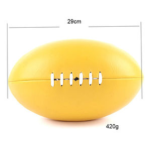 Balones de rugby de algodón ligeros para entrenamiento y práctica, precio de fábrica, venta al por mayor, proveedor OEM de balones de rugby de algodón - Product Image 6