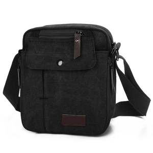 Sac bandoulière unisexe en toile pour téléphone, tablette, cartes de crédit, clés - Sac messager pour téléphone portable - Product Image 4