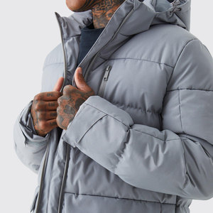 Wholesale Casual <b>Men's</b> Snow Coat Winter Parka <b>White</b> Duck Down <b>Jacket</b> Warm Thick Hooded Insulated Coat Durable Outdoor - Product Image 3