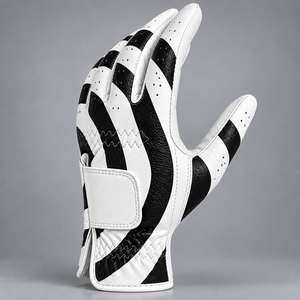 Guantes de Golf de Cuero OEM de Color Claro, Nueva Llegada, Guantes de Golf al por Mayor con Agarre Suave Antideslizante para Uso Deportivo - Product Image 2