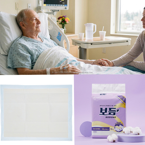 BODUME Protector de Cama 600x760mm 10 Unidades Desechable de Tela No Tejida Rectangular Altamente Absorbente Suave Transpirable con Protección Contra Fugas para Cuidado de Enfermería - Product Image 2