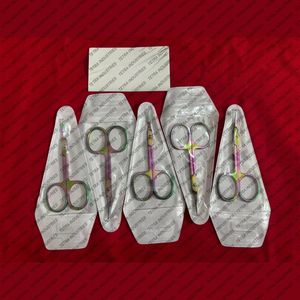 Tijeras para Cutículas Curvas Pequeñas, Tijeras para Manicura y Pedicura, Tijeras de Acero Inoxidable, Instrumento de Belleza, Tijeras de Precisión para Uñas, CE - Product Image 4