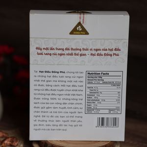 Premium Paper Gift Box Dong Phu Organic Cashew <b>Nuts</b> Vietnam W240 Roasted Unique Rich Creamy Nutty Salty Flavor 500g - Product Image 5