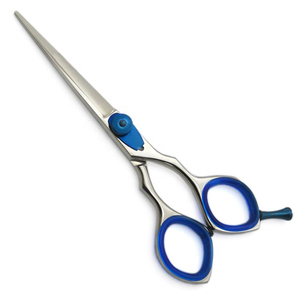 Ciseaux de coiffure professionnels en acier inoxydable de 6,5 pouces, ciseaux de barbier ultra-affûtés en gros OEM |   Durable et résistant à la rouille - Product Image 2