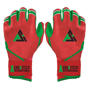 Guantes de Bateo de Béisbol Profesionales Hechos a Medida, Diseño Único con Posición de Outfield de Fábrica y Material de Cuero de Primera Calidad - Product Image 1