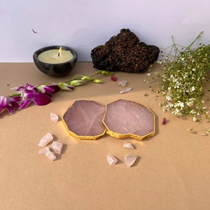 Luxury Natural Marble <b>Coaster</b> Set Elegant Stone <b>Drink</b> <b>Coasters</b> With Smooth Polished Finish Durable Heat Resistant Surface Ideal - Product Image 1