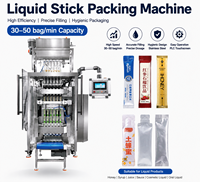 Machine d'emballage multi-voies pour sachets stick, machine de remplissage et de scellage de liquides visqueux