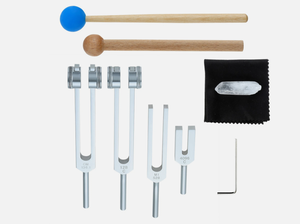 Diapason médical pour diagnostic, test auditif et neurologique, diapason professionnel en acier inoxydable pour examen clinique - Product Image 5