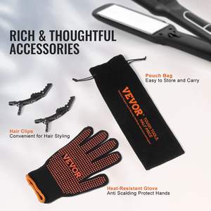 Plancha de Titanio de 25 Niveles de Temperatura, Plancha de Pelo de 1.5 Pulgadas con Tecnología de Iones Negativos - Product Image 6