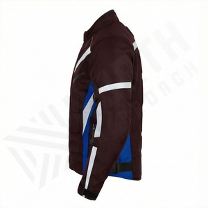 Blousons de moto en cuir de vachette premium, blousons de moto de course, design de logo personnalisé, blousons en cuir haut de gamme - Product Image 3