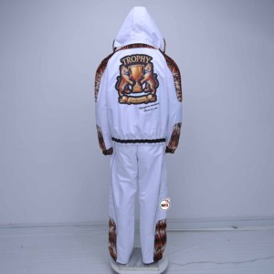 Conjunto de Sudadera con Capucha y Pantalones Deportivos de Forro Polar Grueso y Cálido de Invierno con Logotipo Personalizado Unisex de Primera Calidad - Product Image 5