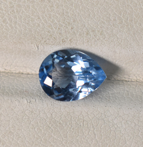 Pierre précieuse calibrée en forme de poire facettée Lab Blue Spinal, 5x3 mm, 6x4 mm, 8x5 mm, 9x6 mm, pierre précieuse en vrac pour bijoux. - Product Image 6