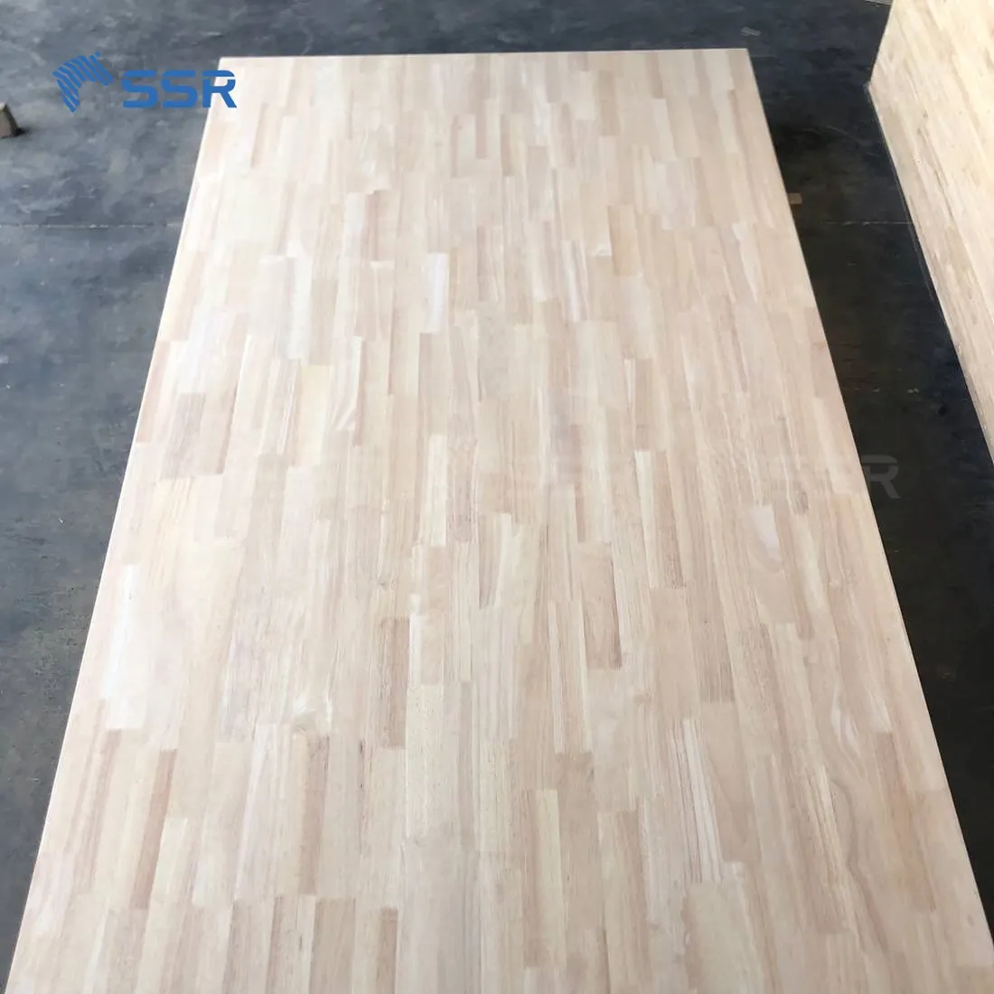 SSR VINA - Rubber Wood  hevea  Finger Joint Board - 18 mm thick finger jointed panel for bedroom living room furniture