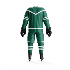 Uniforme de hockey sobre hielo personalizado, camiseta y pantalones de hockey sobre hielo, ropa deportiva ligera y transpirable diseñada para clubes - Product Image 4
