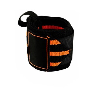 Muñequeras de Poliéster Personalizadas OEM para Levantamiento de Pesas y Powerlifting, Equipo de Gimnasio Transpirable y Ecológico de Alta Calidad - Product Image 3