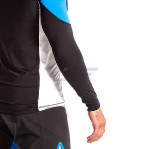 T-shirt de compression à manches courtes pour homme - Spandex/Polyester, séchage rapide et respirant, pour entraînement MMA/BJJ, sport et gym - Product Image 5