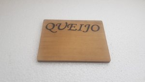 Planche à découper ronde en bois avec poignée, motif chevron, finition naturelle, bloc de découpe pour la cuisine - Product Image 2
