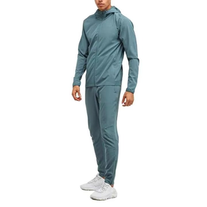 OEM Custom Pattern Logo <b>Summer</b> Nylon Polyester Polo Shirt <b>Men</b> 2 Pieces Set Jogging Suits <b>Jacket</b> and Shorts Set Tracksuit for <b>Men</b> - Product Image 2