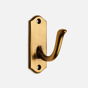 Vintage Flower Aluminium Handmade Portable Wall <b>Hook</b> Unique Animal <b>Single</b> Hanger Creative Luxury Towel Robe <b>Coat</b> Holder Bracket - Product Image 4
