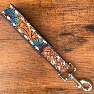 Luxe grand chien formation trafic plomb personnalisé en cuir véritable harnais pour animaux de compagnie nouveaux accessoires de laisse de chien - Product Image 2