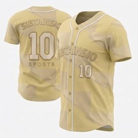 Ensemble de maillots de baseball personnalisés de qualité supérieure, sublimation, manches courtes, design antibactérien, personnalisez votre logo et votre numéro