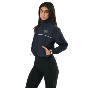 Veste courte imprimée pour tous les sports, couleur personnalisée, épaisse, entièrement zippée, veste de sport courte, imperméable, coupe-vent, respirante - Product Image 4