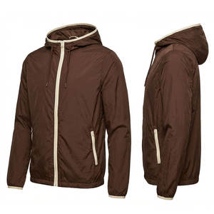 Veste coupe-vent sur mesure, service OEM, style décontracté et sportif, tissu respirant pour un style de vie actif. - Product Image 5