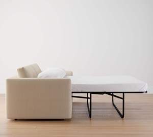 Market Trend Modern Style D3050 High Quality Pull-Out <b>Sleeper</b> <b>Sofa</b> Cushion Slumber 10 OEM Synthetic Leather Bedroom Use - Product Image 5