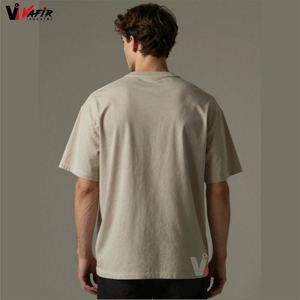 เสื้อยืดสำหรับผู้ชายพิมพ์ลาย TS-503 100% ผ้าฝ้ายแห้งเร็วระบายอากาศ - Product Image 1