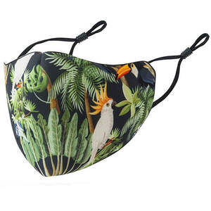 Masque facial professionnel réutilisable pour usage extérieur, impression par sublimation personnalisée, masques en coton professionnels - Product Image 3