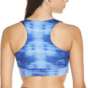 Soutien-gorge de sport sans couture pour femme, grande taille, imprimé animal léopard, maintien élevé, respirant, pour la gym, le fitness, l'entraînement, vêtements de sport - Product Image 4